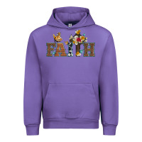 Tulip faith cross and butterfly with sunflower leopard and roses Urban Hoodie - Artiststas