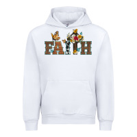 White faith cross and butterfly with sunflower leopard and roses Urban Hoodie - Artiststas