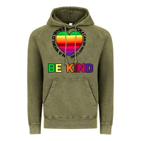 Vintage Olive In A World Where You Can Be Anything Be Kind Vintage Hoodie - Bettercallsaul