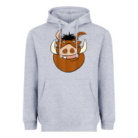 Heather Grey Lion518 Heavyweight Hoodie - tuanDangUi