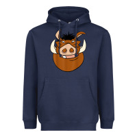 Navy Lion518 Heavyweight Hoodie - tuanDangUi