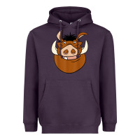 Plum Lion518 Heavyweight Hoodie - tuanDangUi