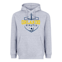 Heather Grey Orlando pirates, ball Heavyweight Hoodie - tuanDangUi
