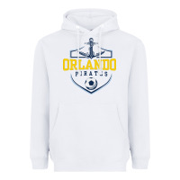 White Orlando pirates, ball Heavyweight Hoodie - tuanDangUi