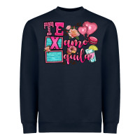Navy te quila te amo Heavyweight Sweatshirt - OliviaCreatesArt