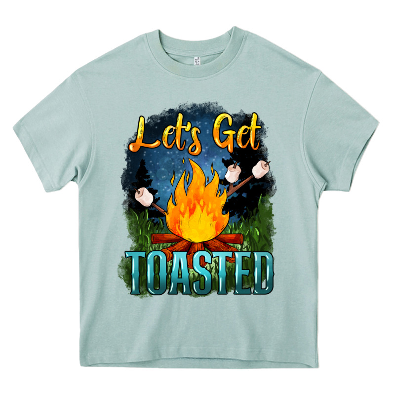 Lets Get Toasted Heavy Core Tee by NancyCooperArtShop | Teevron