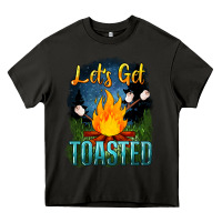 Asphalt lets get toasted Heavy Core Tee - NancyCooperArtShop