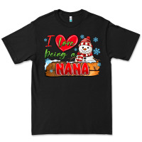 Black i love being a nana Premium Tee - MaliasSmallBusiness