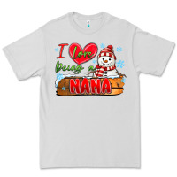Dove Grey i love being a nana Premium Tee - MaliasSmallBusiness