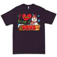 Plum i love being a nana Premium Tee - MaliasSmallBusiness