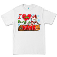 White i love being a nana Premium Tee - MaliasSmallBusiness