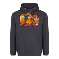 Smoke Thanks A Latte Autumn Vibes Heavyweight Hoodie - CowhideDigitalArt