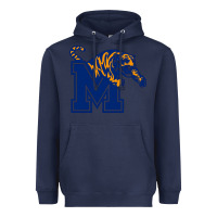 Navy memphis (1) Heavyweight Hoodie - tuanDangUi