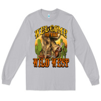 Welcome To The Wild West Cowboy Boots Long Sleeve Tee | Teevron