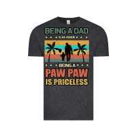 Vintage Black Being a dad is an honor being a pawpaw is priceless Vintage Tee - Bettercallsaul