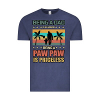 Vintage Denim Being a dad is an honor being a pawpaw is priceless Vintage Tee - Bettercallsaul