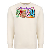Sandshell Happy Easter 2024 Premium Sweatshirt - CowhideDigitalArt