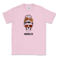 Bubblegum Pink Glitter Western Patterned Mom Skull Classic Tee - Bettercallsaul