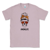 Lilac Glitter Western Patterned Mom Skull Classic Tee - Bettercallsaul