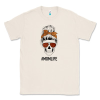 Glitter Western Patterned Mom Skull Classic Tee | Teevron