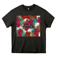 Asphalt faith Heavy Core Tee - NancyCooperArtShop
