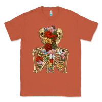 Copper flower skeleton Classic Tee - RanaPortraitStore