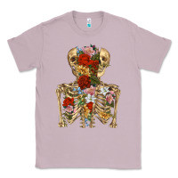 Lilac flower skeleton Classic Tee - RanaPortraitStore