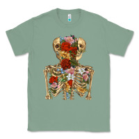 Sage flower skeleton Classic Tee - RanaPortraitStore