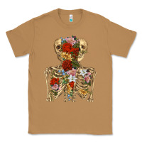 Toasted Coconut flower skeleton Classic Tee - RanaPortraitStore