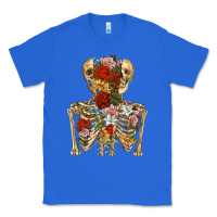 True Royal flower skeleton Classic Tee - RanaPortraitStore