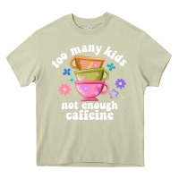 Mossy too many kids not enough caffeine Heavy Core Tee - JahusDesignShop