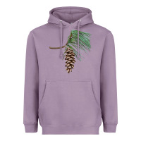 White Pine Cone Heavyweight Hoodie | Teevron