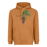 Meerkat white pine cone Heavyweight Hoodie - LillyAllenDesigns