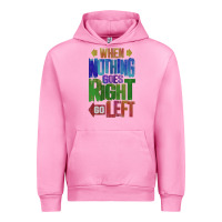 Fuchsia Pink motivational direction quote Urban Hoodie - tuanDangUi