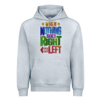 Heather Grey motivational direction quote Urban Hoodie - tuanDangUi