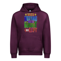 Mauve Wine motivational direction quote Urban Hoodie - tuanDangUi