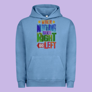 Motivational Direction Quote Urban Hoodie Designed By Tuandangui