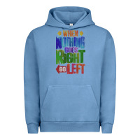 Pigment Pebble Blue motivational direction quote Urban Hoodie - tuanDangUi