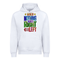 White motivational direction quote Urban Hoodie - tuanDangUi