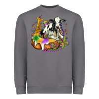 Storm holstein mardi gras Heavyweight Sweatshirt - OliviaCreatesArt