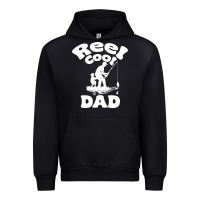 Black Reel Cool Dad fathers day fishing adventure Urban Hoodie - tuanDangUi