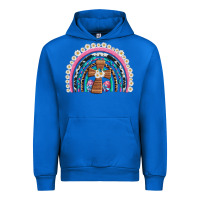 Cobalt easter cross daisy egg rainbow Urban Hoodie - Artiststas