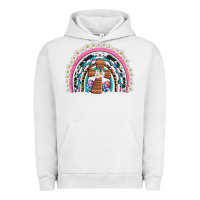 Pigment Lunar Rock easter cross daisy egg rainbow Urban Hoodie - Artiststas
