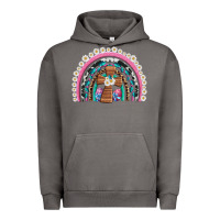 Pigment Tornado easter cross daisy egg rainbow Urban Hoodie - Artiststas