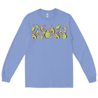 Colony Blue avocado Long Sleeve Tee - TumblerDesignByShophia