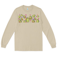 Mushroom avocado Long Sleeve Tee - TumblerDesignByShophia
