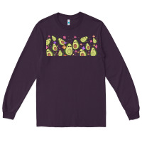 Plum avocado Long Sleeve Tee - TumblerDesignByShophia
