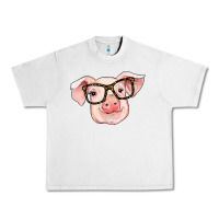 Lunar Rock pig with glasses Urban Heavy Tee - RanaPortraitStore