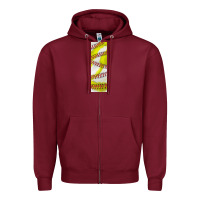 Burgundy softball and baseball pen wraps Zipper Hoodie - BundleAndBundleShop