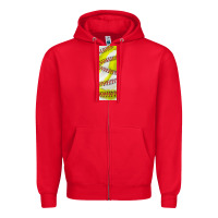 Red softball and baseball pen wraps Zipper Hoodie - BundleAndBundleShop